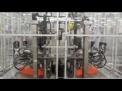 Einfache Wartung Automatische Motormontagelinie mit PLC-Steuerung und Touchscreen-Operator-Schnittstelle